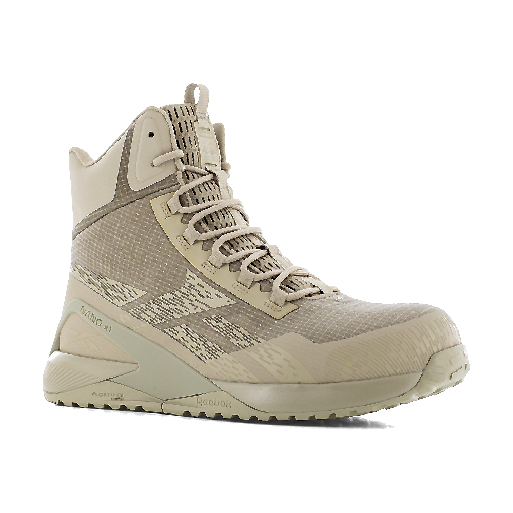 Reebok Work RB9488 Men's Composite Toe Tactical Boot | Quick access side zipper design