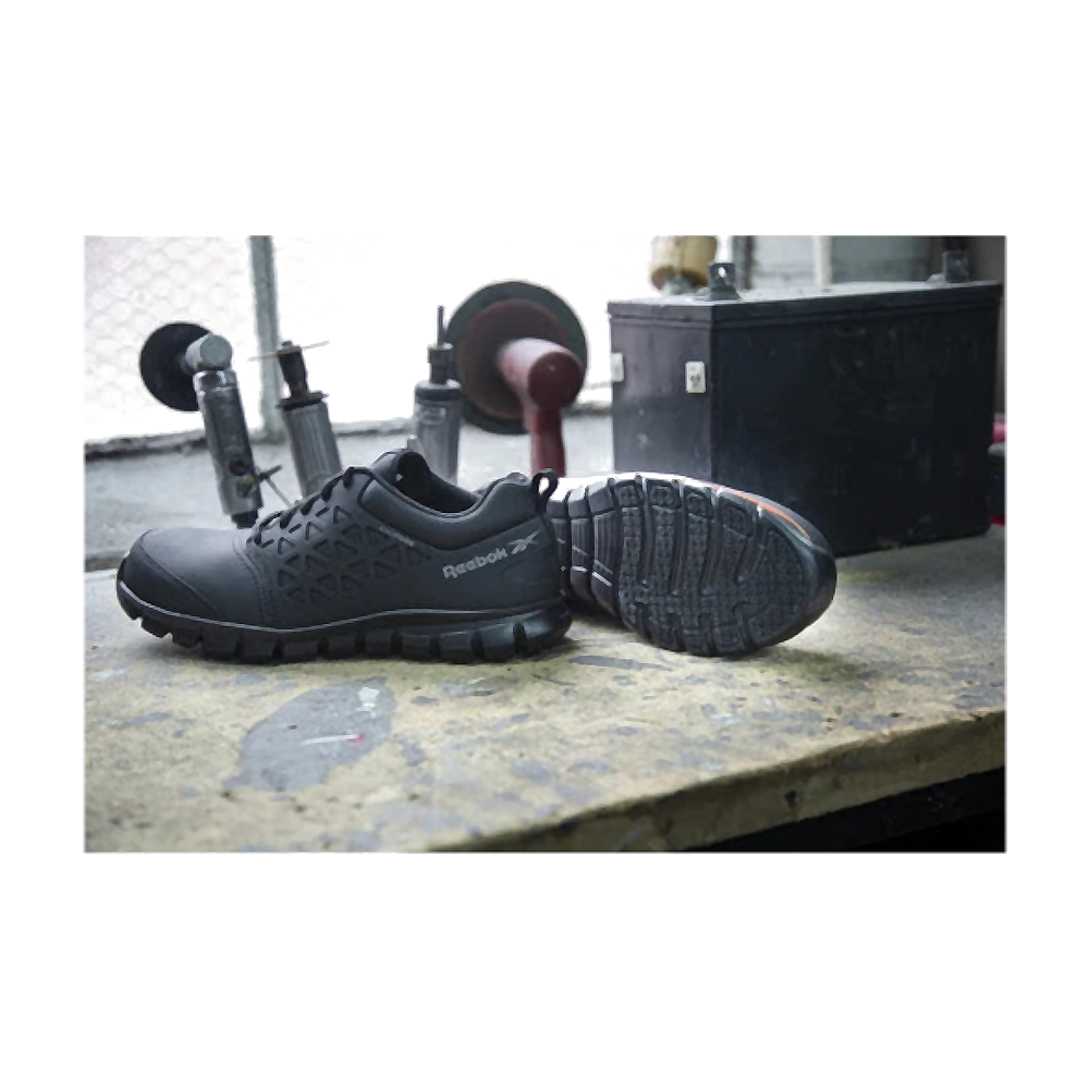 Reebok Work RB4051 Men's Composite Toe Water-Resistant Safety Shoe | Reliable comfort for long workdays