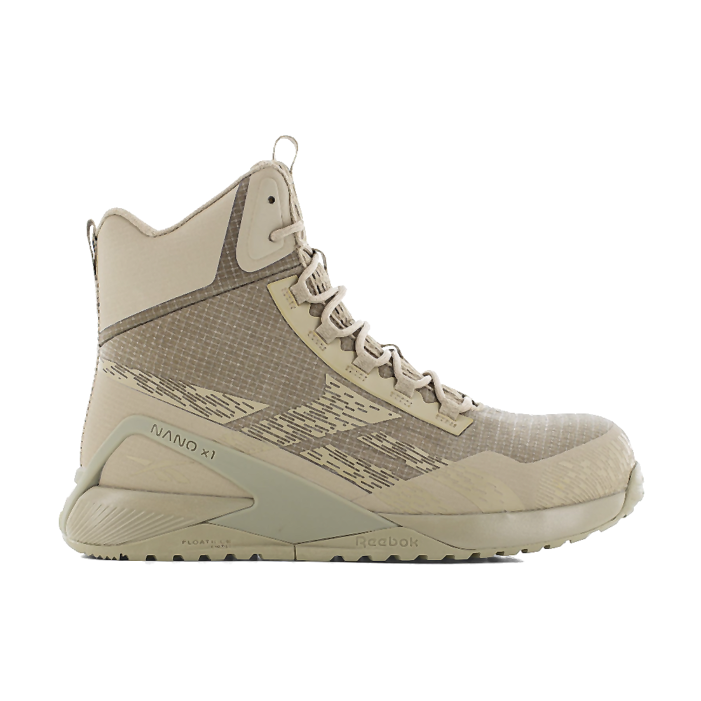 Reebok Work RB9487 Men's Soft Toe Tactical Boot with Side Zipper | Fast on-and-off convenience